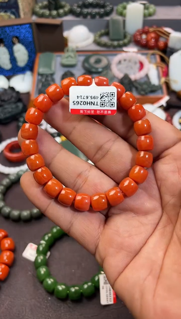 【闪购商品】南红玛瑙配饰未镶嵌多样性发一件TNH0265