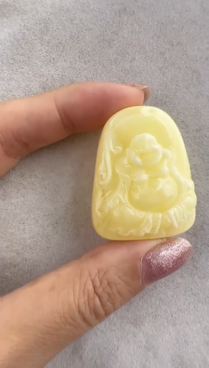 【闪购商品】定制琥珀未镶嵌10130161-吊坠