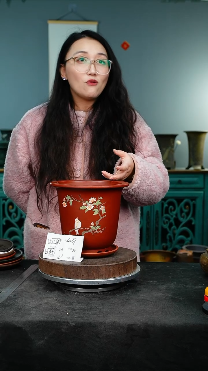 紫砂花盆4237+z紫砂花盆