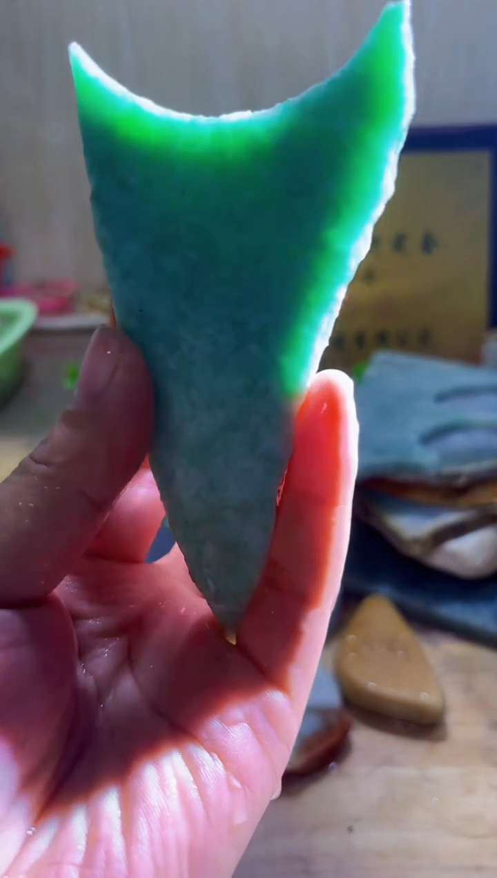 未镶嵌挂件翡翠A货常星2588