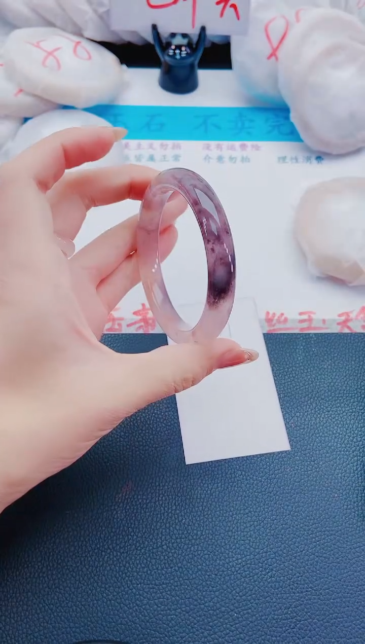 未镶嵌手镯石英质玉L171-59-60