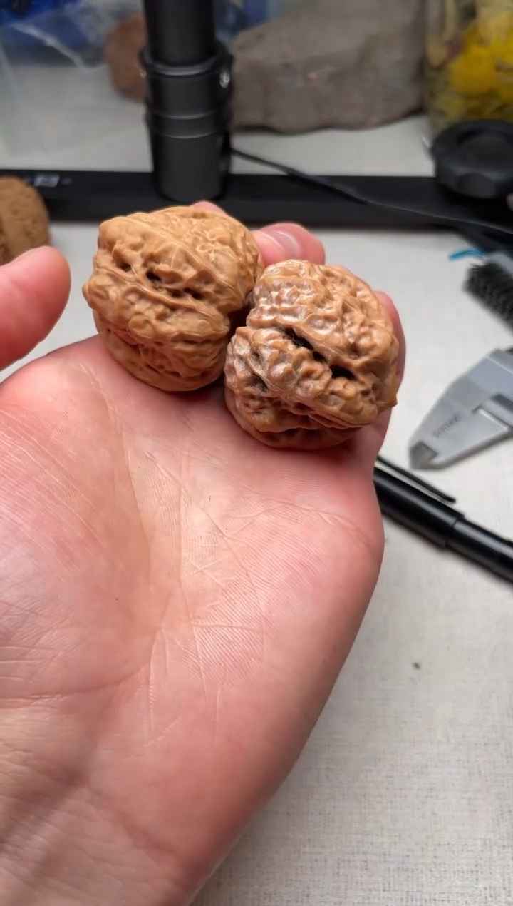 把件文玩核桃蛤蟆头