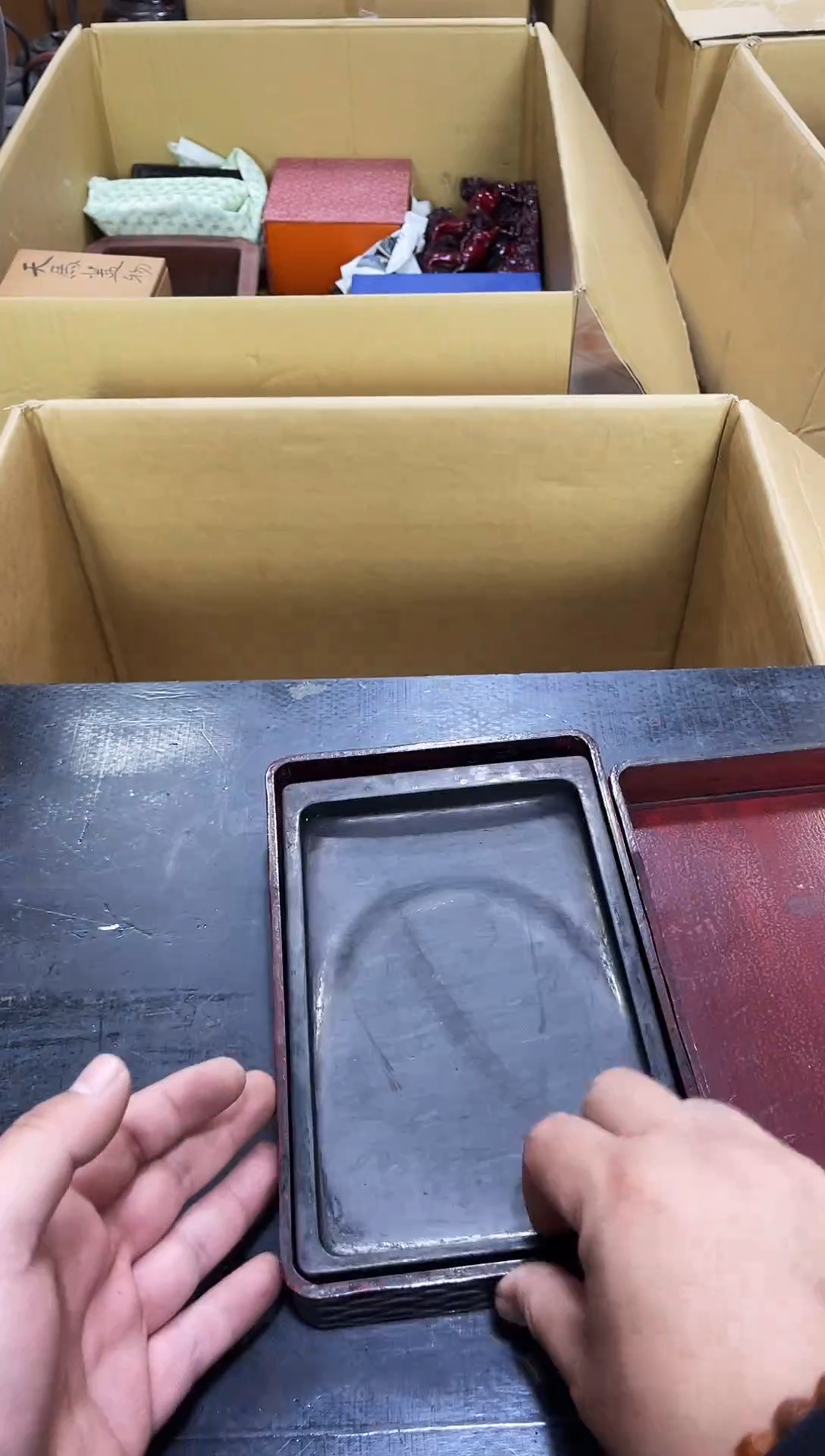 如图所示 阁集工艺品