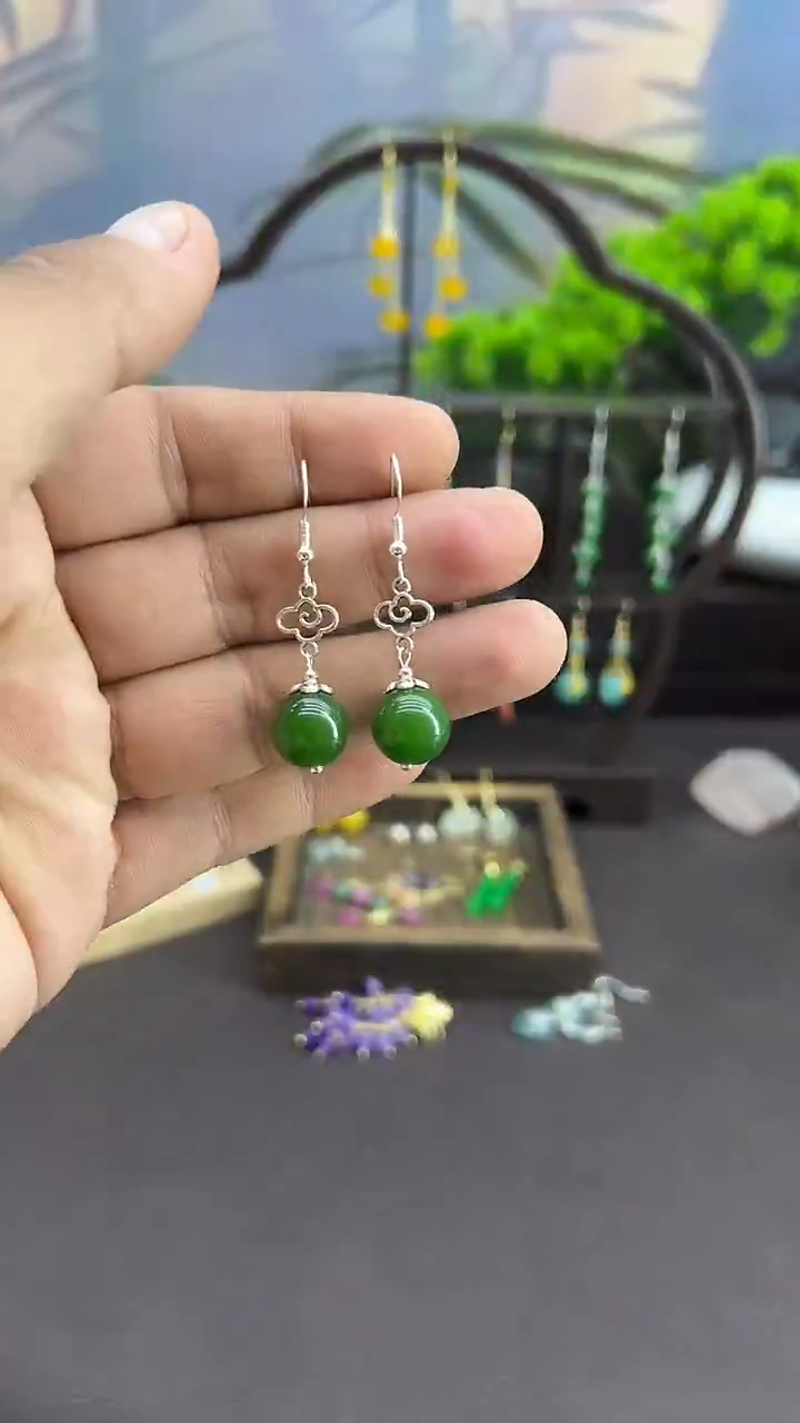 未镶嵌耳饰玛瑙/玉髓202