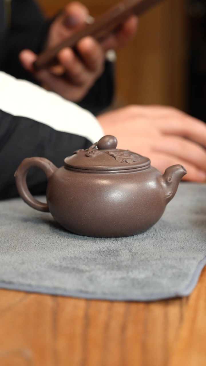 【闪购商品】段泥茶壶葡萄11111111111111