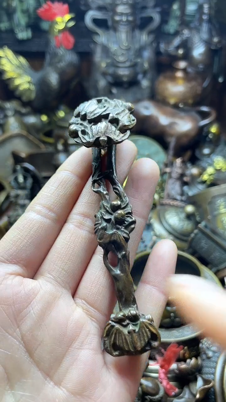 闪购链接，点击下单，有运费险，铜摆件