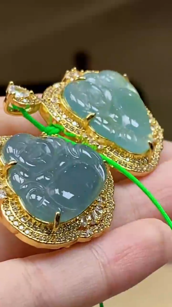 翡翠未镶嵌颈饰多样性发货【只发一件】*q35