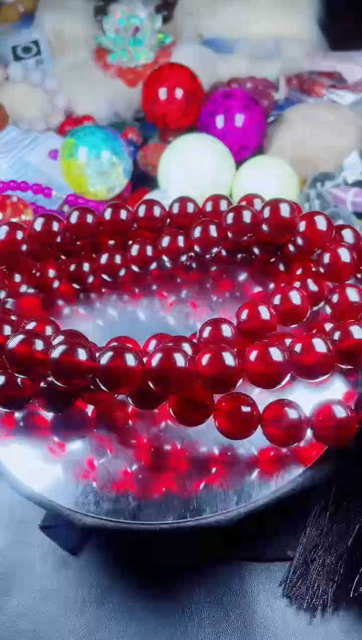 未镶嵌颈饰血珀血珀项链108卡20