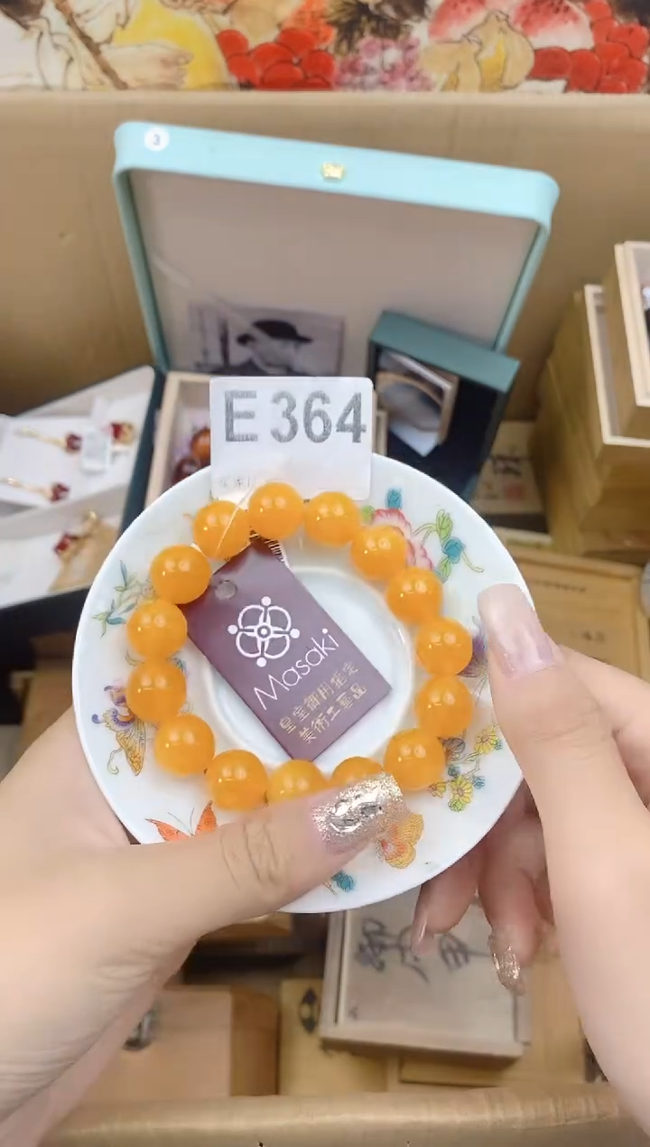 手工艺品琉璃E364瓷器手串儿多样性发一
