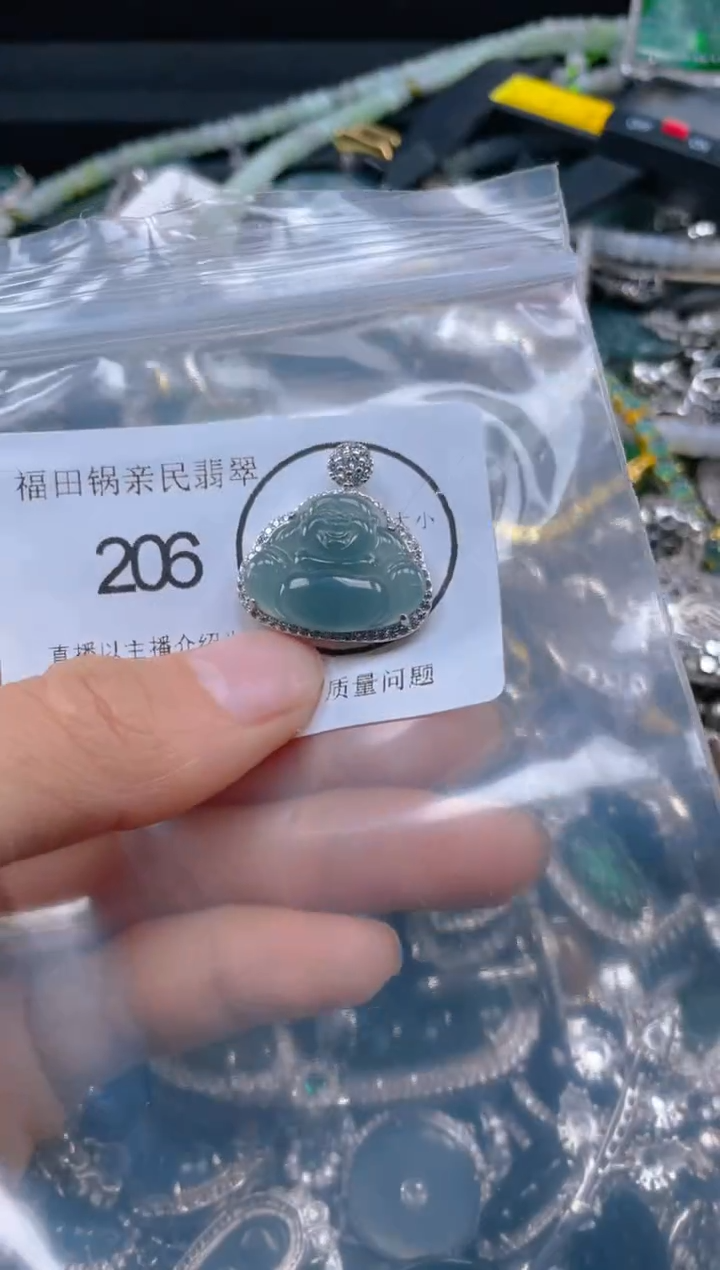 【闪购商品】翡翠吊坠(不含链)未镶嵌206.......