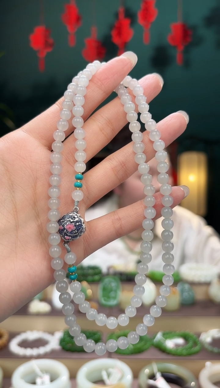 【闪购商品】和田玉项链未镶嵌卡6项链