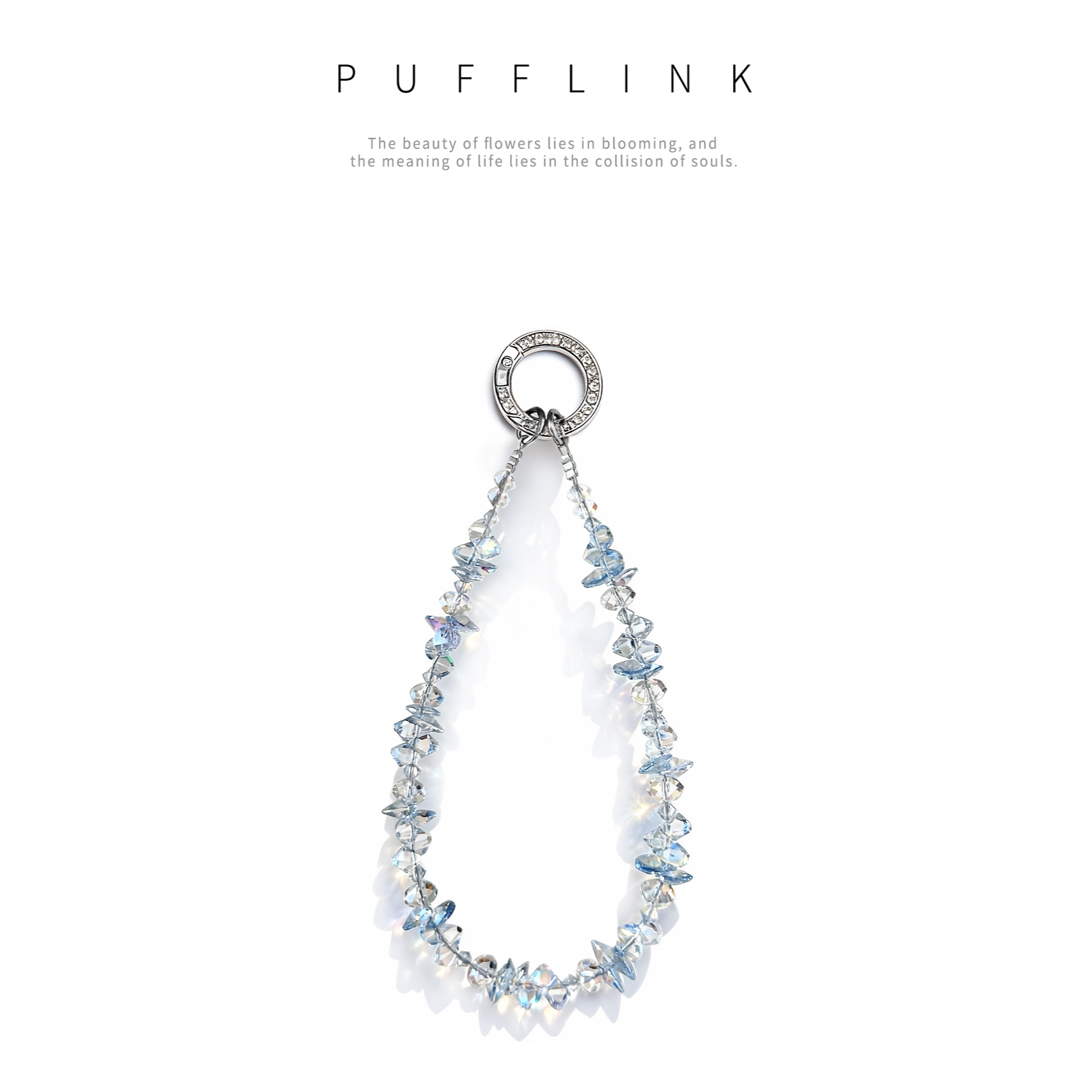 新款魅影施家华子手机短链手机链手工通用diy