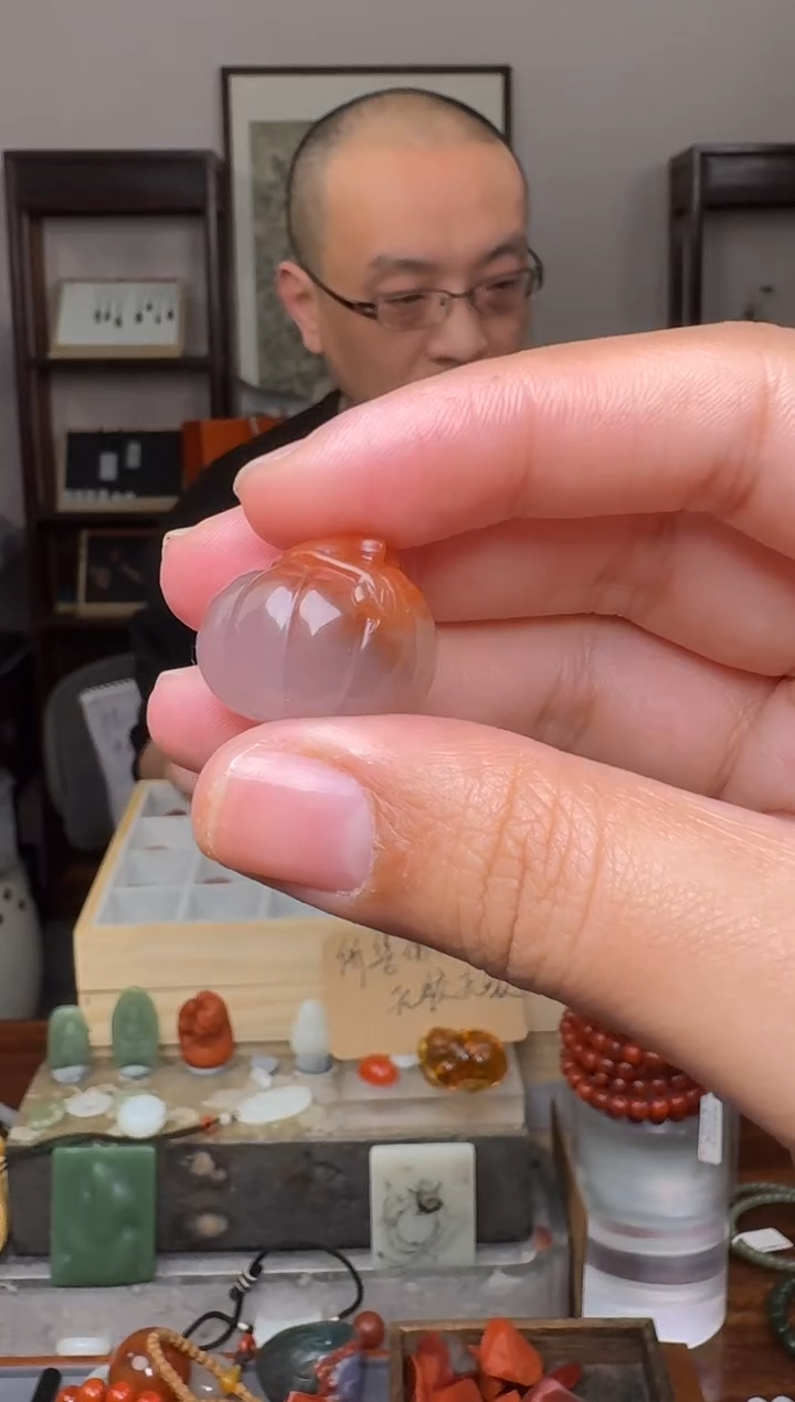 【闪购商品】南红玛瑙挂件未镶嵌5266