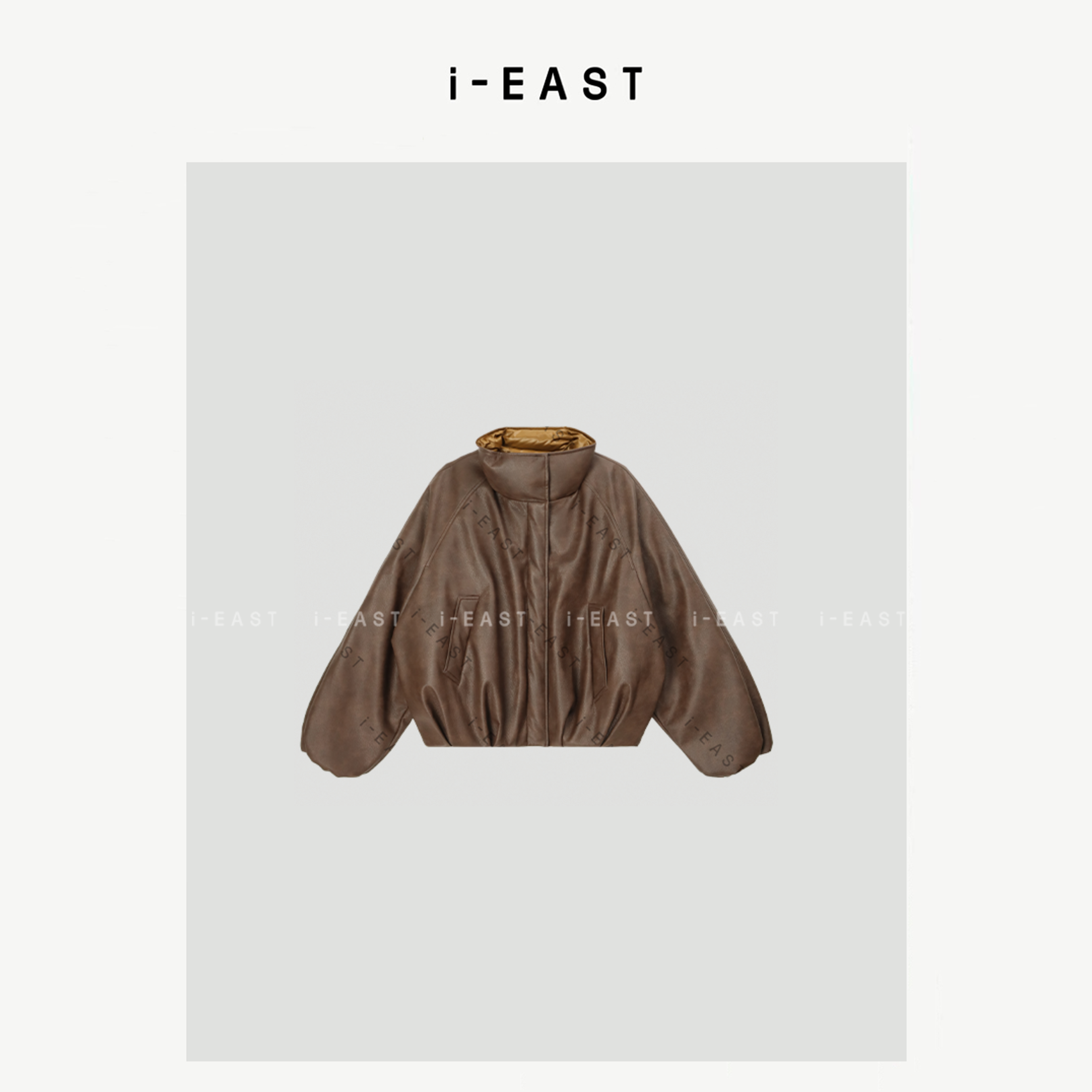 i-EAST 悉尼日记~潮酷复古百搭羽绒服外套-4D 24CA19158