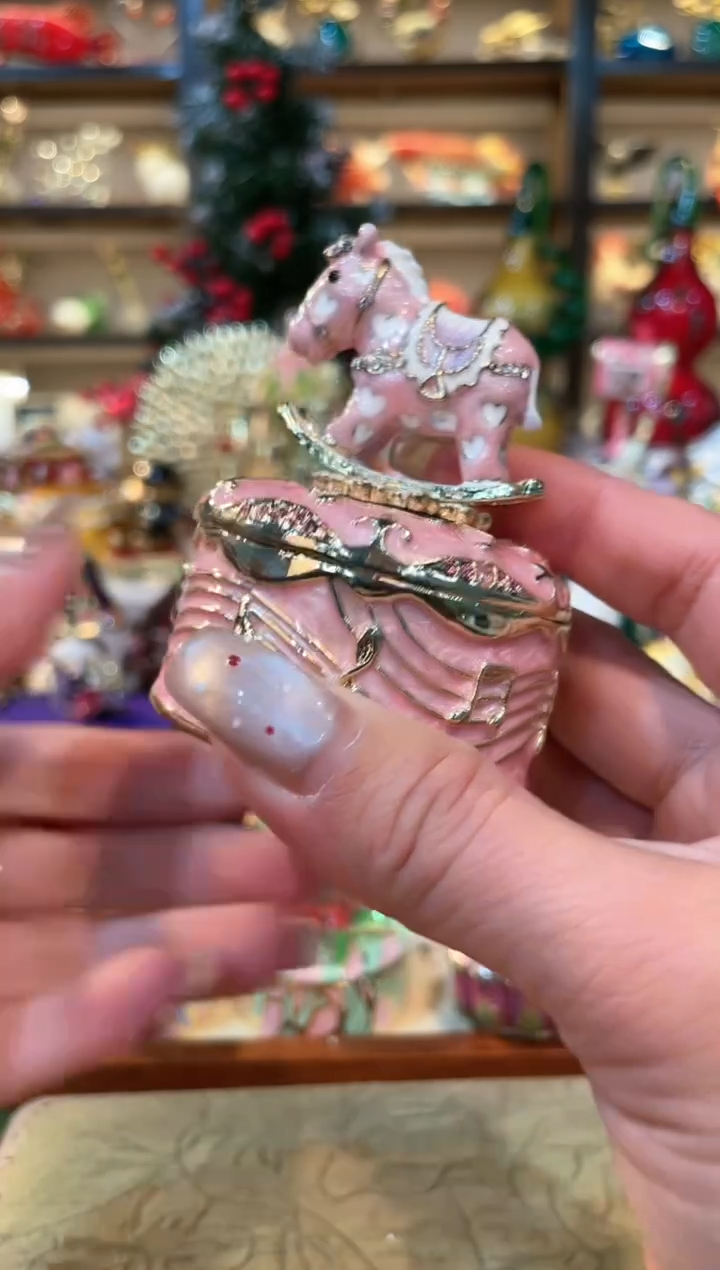 【闪购商品】 珐琅彩精致首饰盒