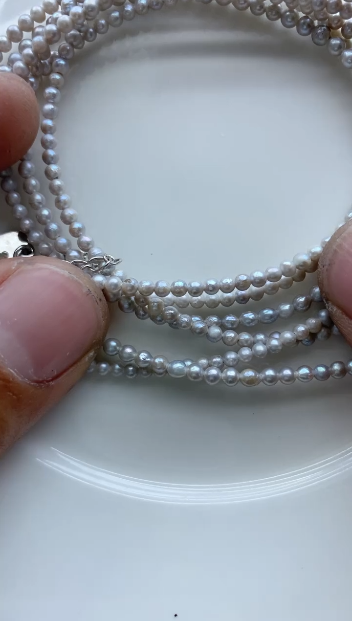 【闪购商品】淡水珍珠颈饰未镶嵌0101