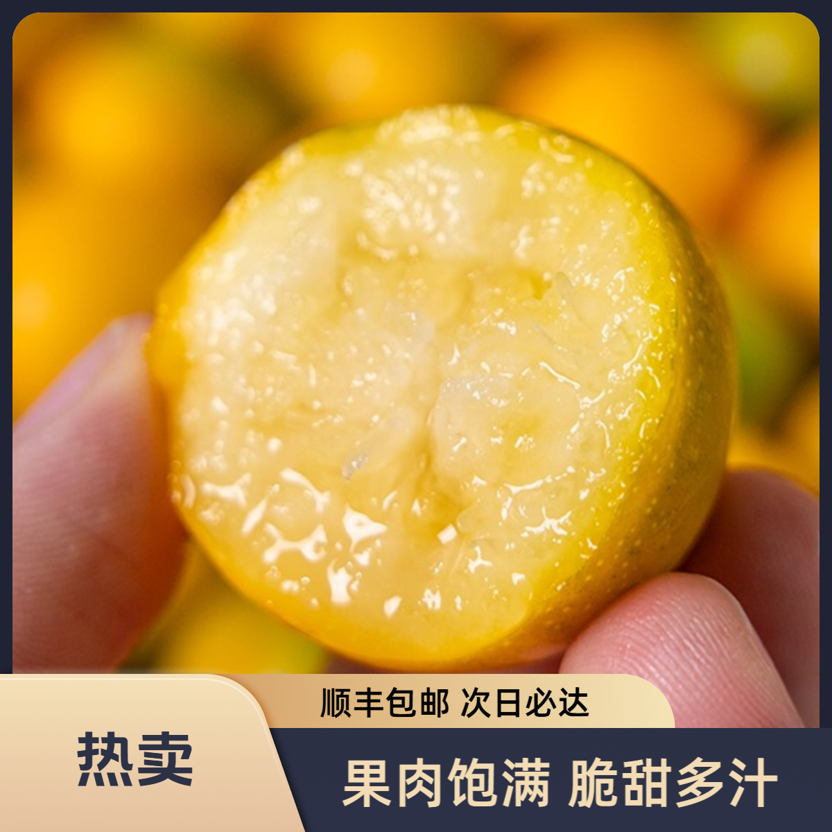 【顺丰次日达】融安脆蜜金桔正宗广西融安金桔第三代融安金桔脆蜜金柑融安脆蜜金桔广西壮族自治区