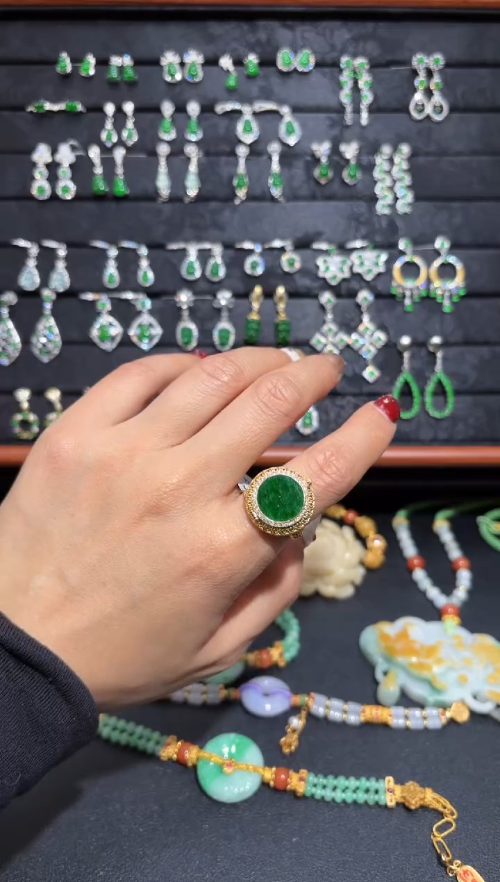 【闪购商品】翡翠颈饰银S925镶嵌无事/支持复检/一件