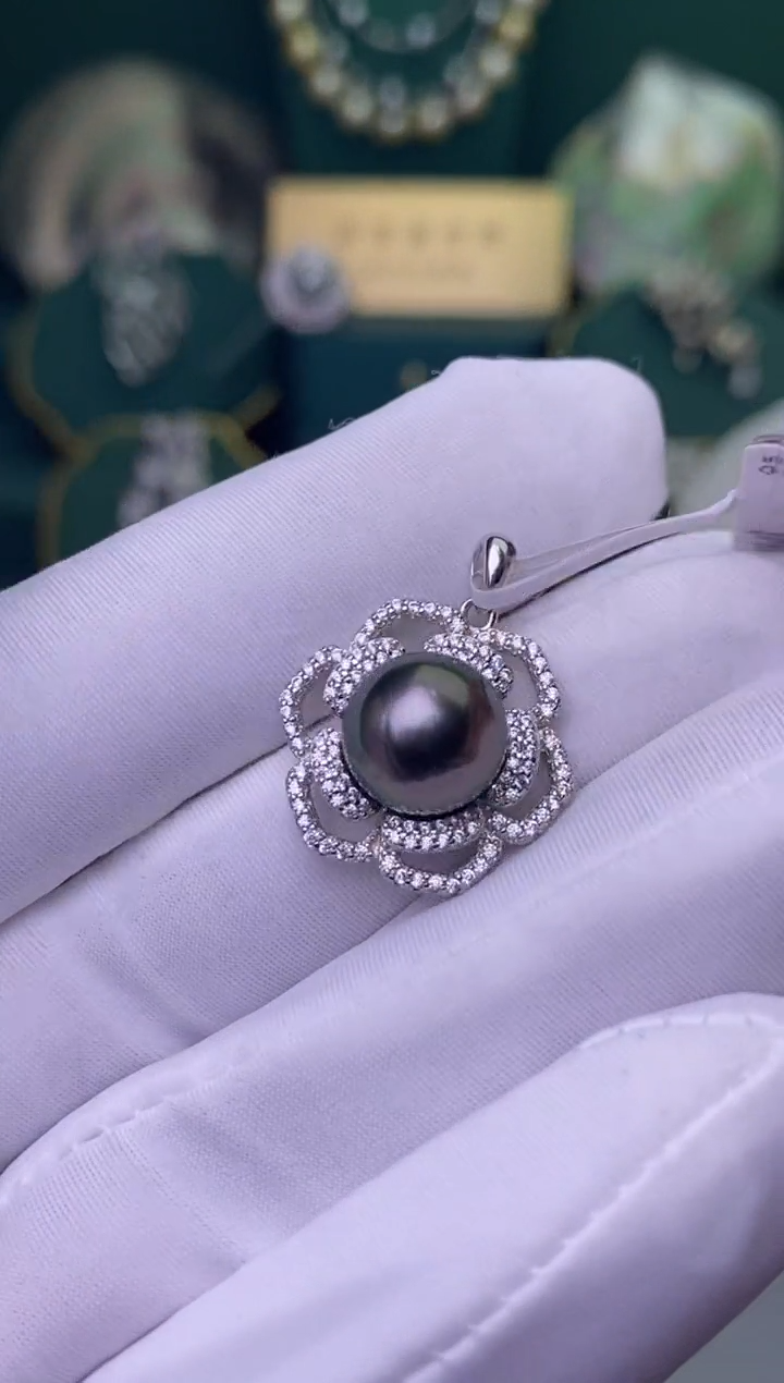 【闪购商品】海水珍珠颈饰银S925镶嵌10-11