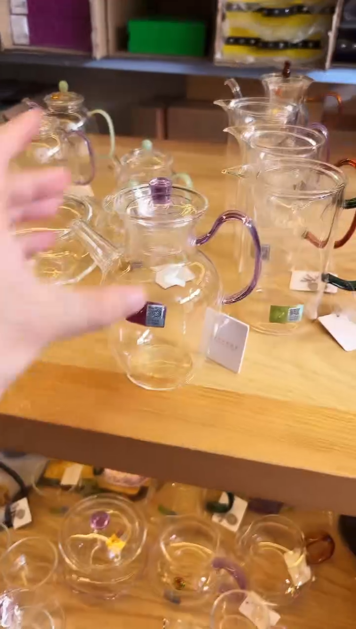 禾器/悦心壶/浅紫+清禾杯浅紫/一对