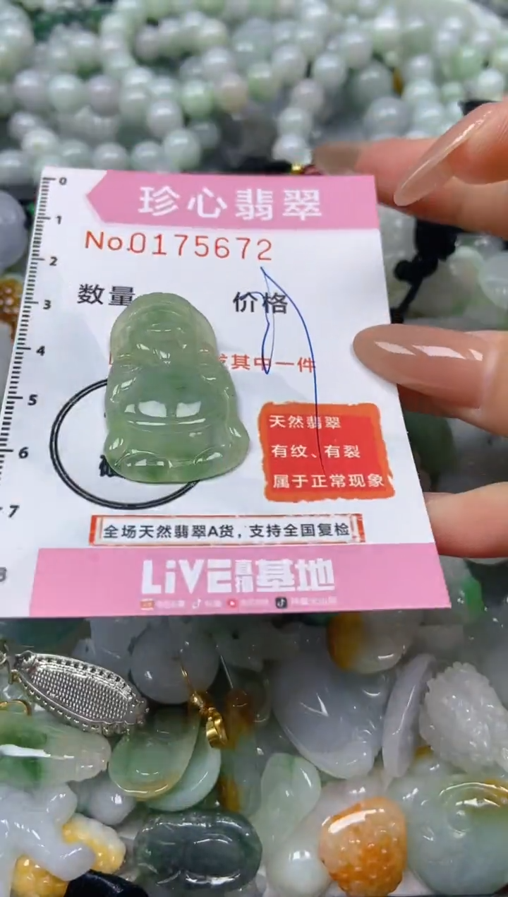 【闪购商品】翡翠颈饰未镶嵌闪购0175672
