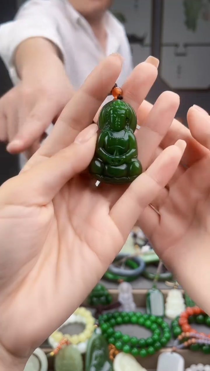 颈饰未镶嵌和田玉 多样性发货拍一发一