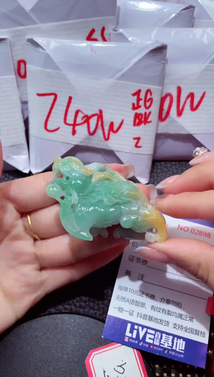 颈饰未镶嵌翡翠426