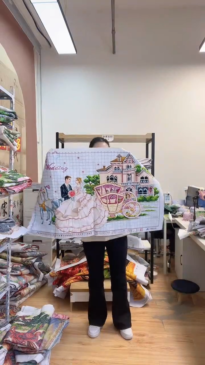 棉马车婚礼  有水印  