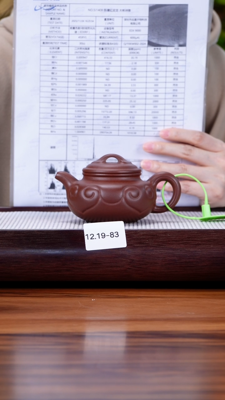 茶壶紫砂夏****)12.19-83  中槽清  仿古如意200