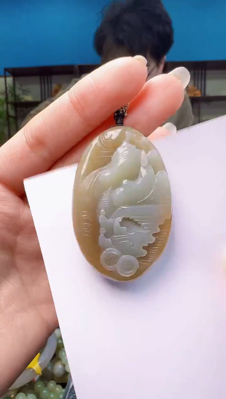 颈饰未镶嵌和田玉1