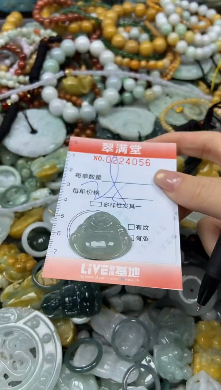 颈饰未镶嵌翡翠闪购0224056
