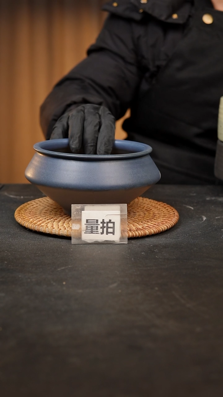 【闪购商品】瓷片泥泥手工花盆口13高8