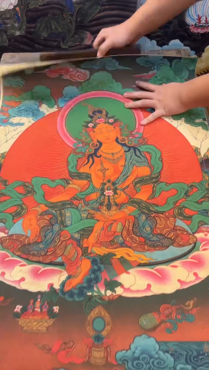 卷轴画大朱画院老六专属AA81