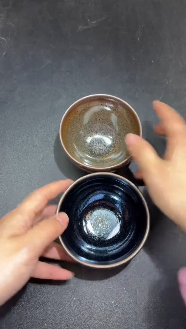 茶盏37两只微瑕            