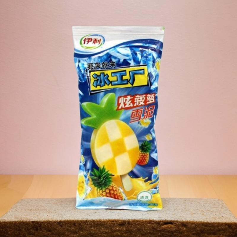 伊利炫菠萝雪泥80g