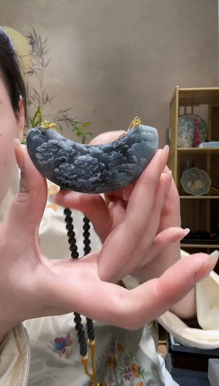 【闪购商品】翡翠颈饰未镶嵌吊坠