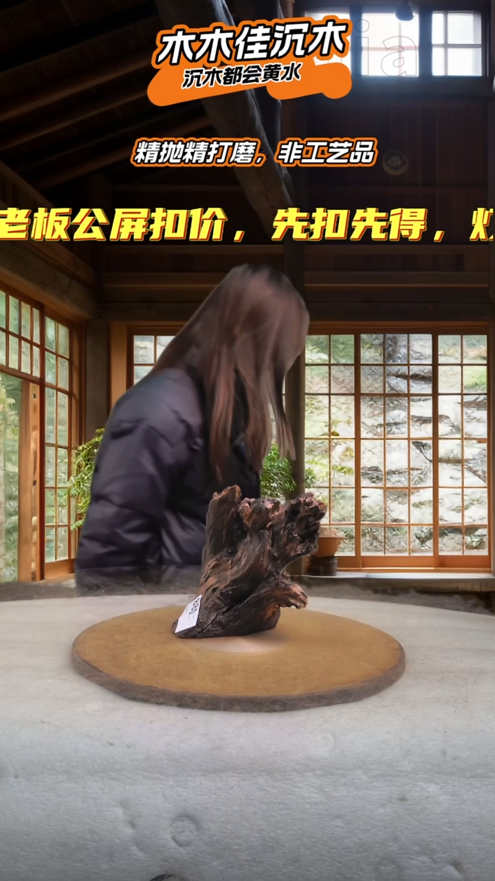  木木佳沉木鱼缸造景-880