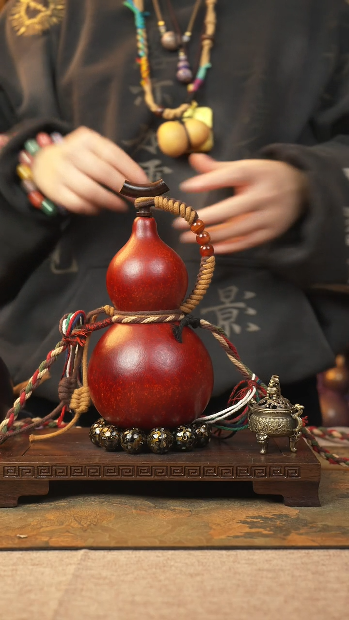 【闪购商品】019大漆葫芦一物一拍记葫堂出品