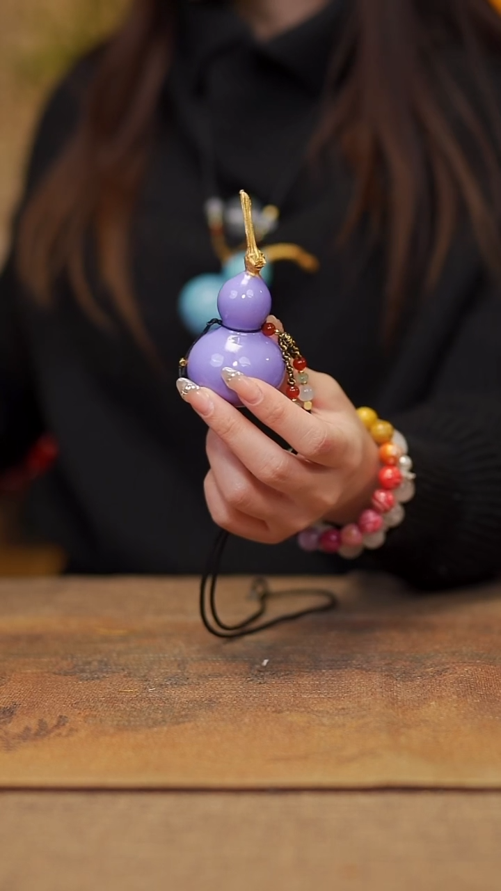 【闪购商品】314宴禾堂大漆脖挂葫芦68