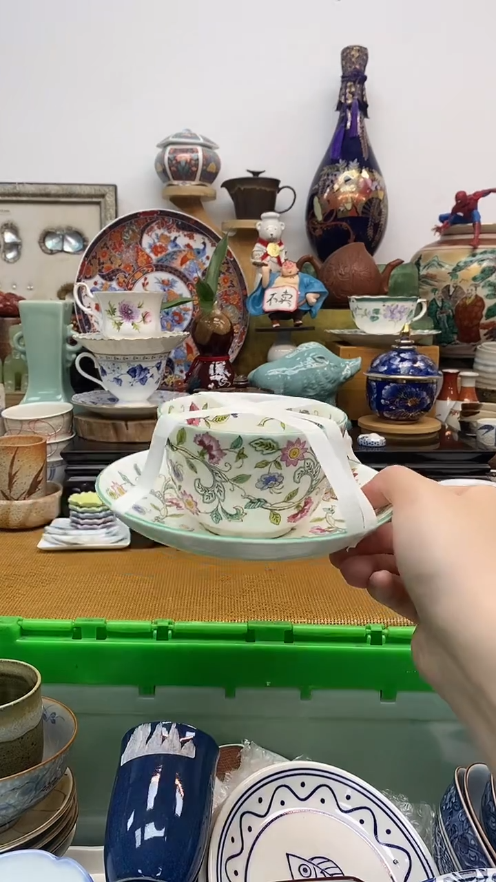 瓷片晶禧美瓷精品瓷器明顿咖啡杯