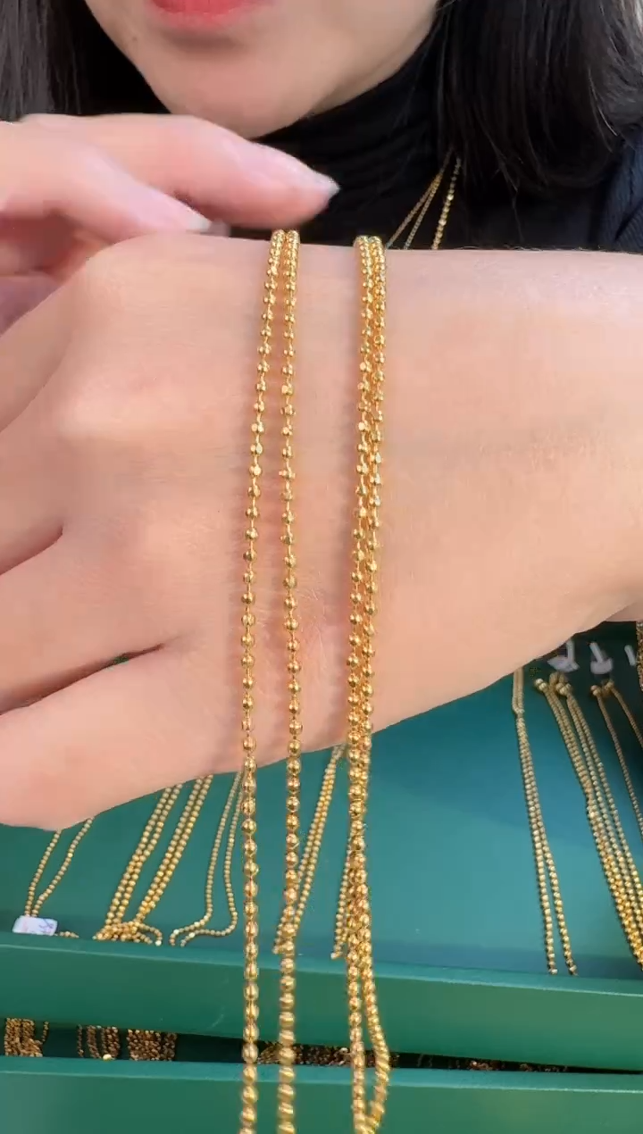 45长固定 切面珠珠 4.25 （附带礼盒包装）