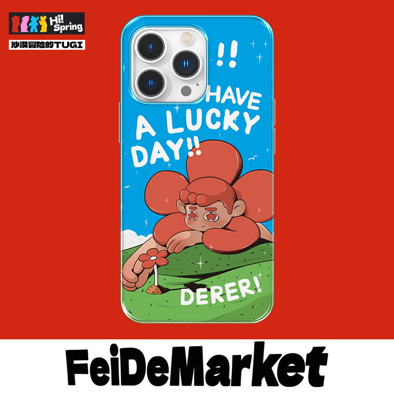 FeiDe Market 主理人合作-山坡DERER-适用苹果iPhone14-16系列