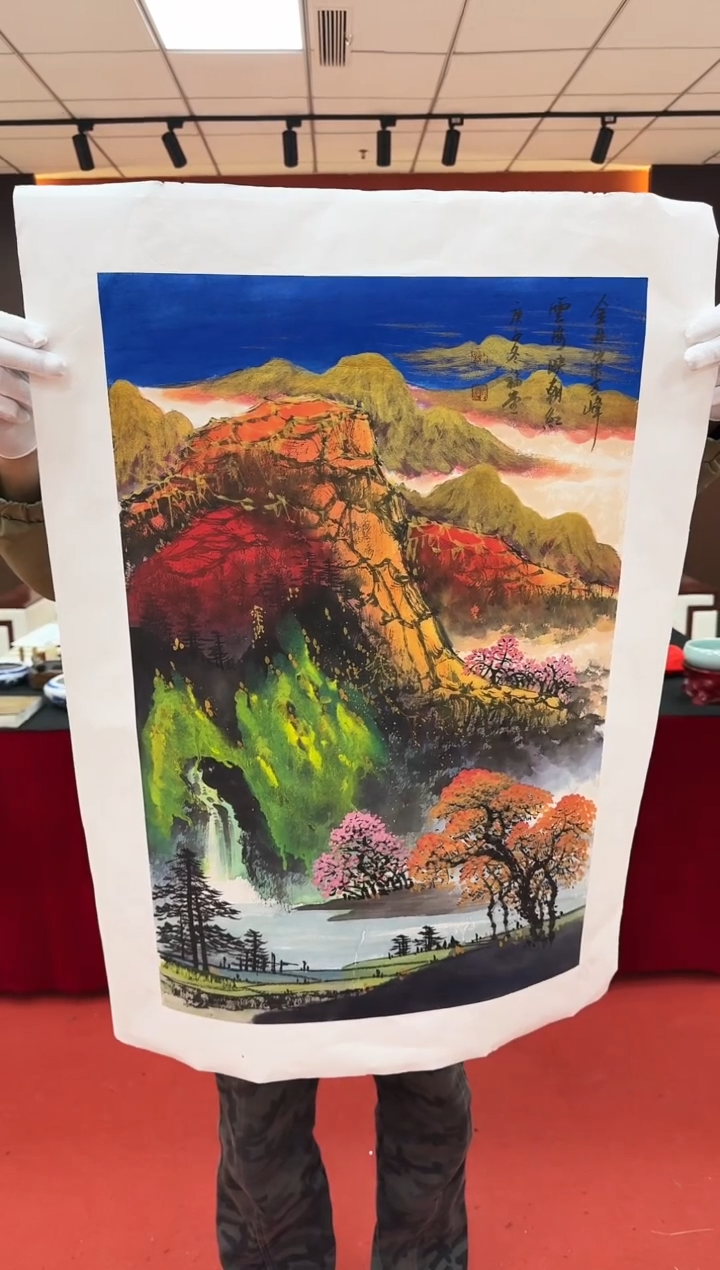 国画湖社画会/谢福堂-12-30-12