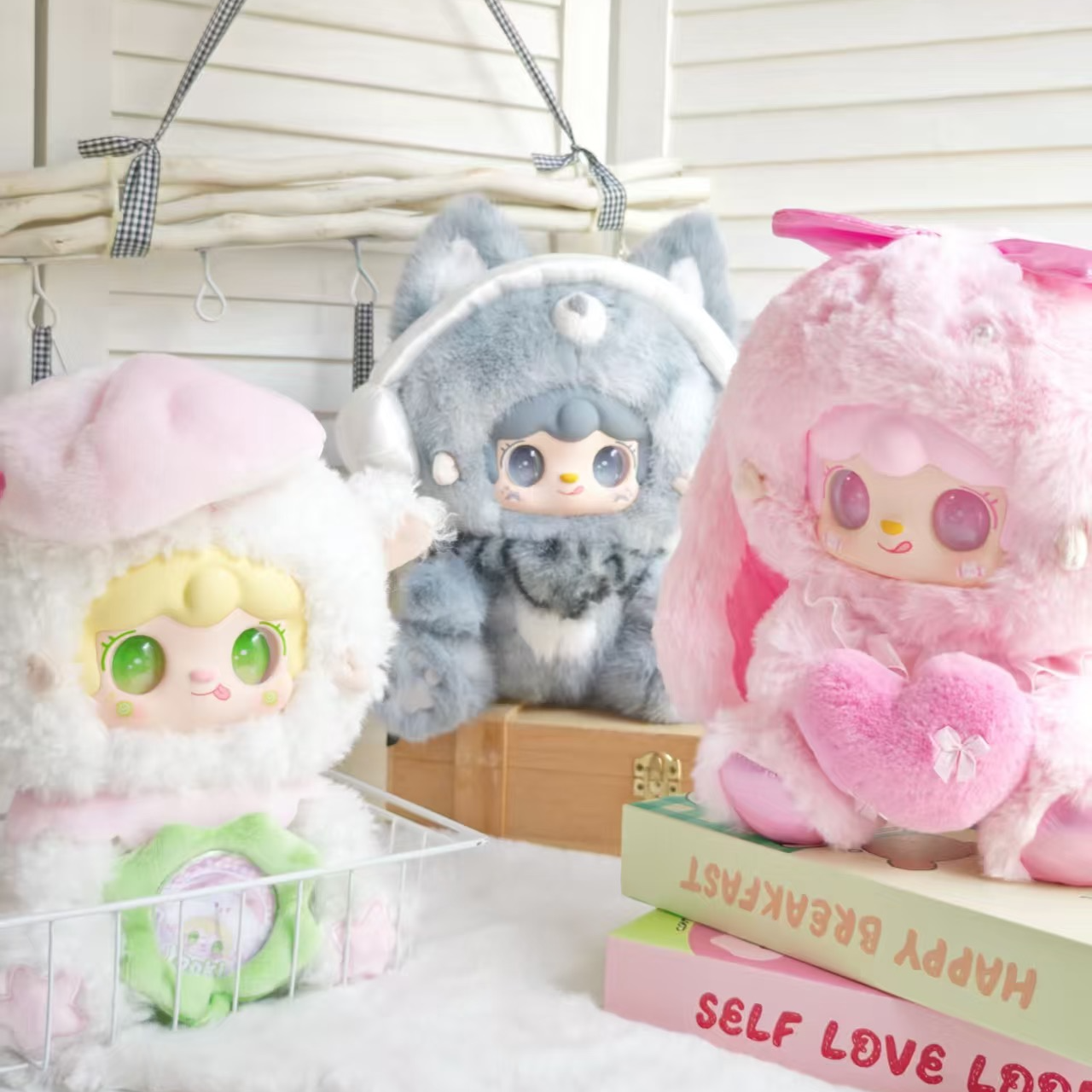 Yooki氧氧400%三代百变idol盲盒毛绒大体公仔玩偶女生生日礼物