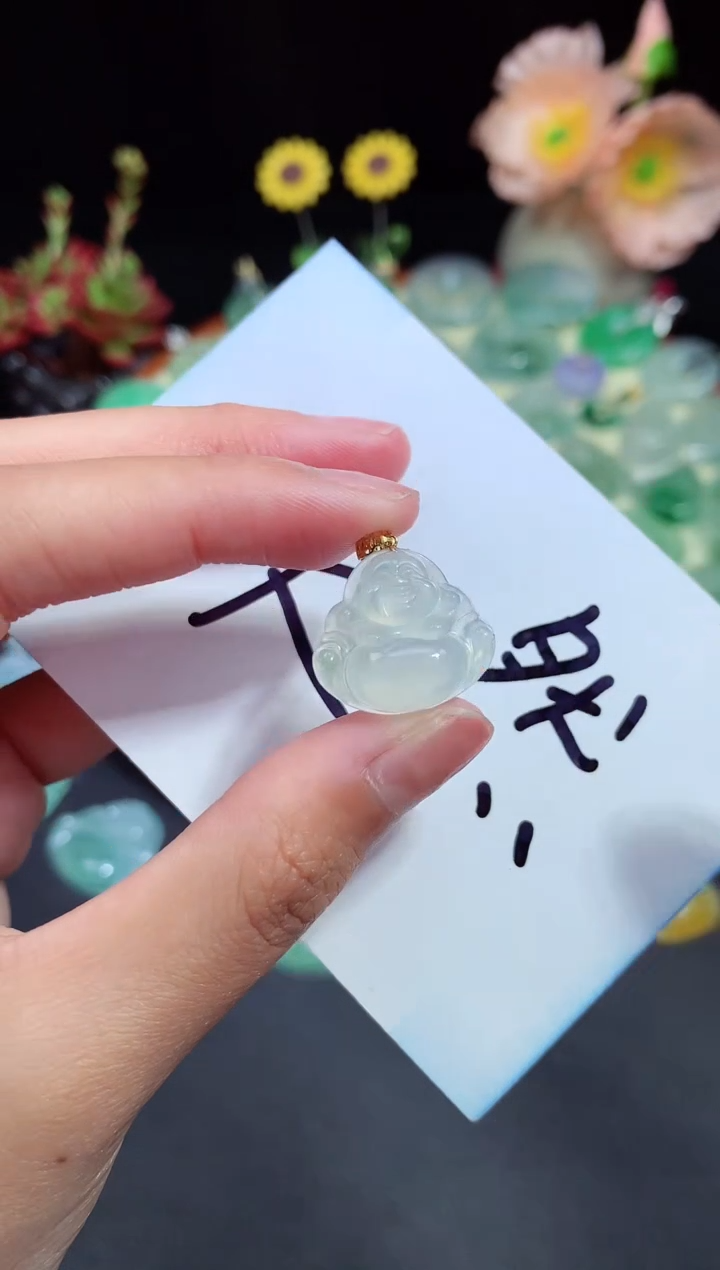 【闪购商品】翡翠颈饰未镶嵌佛公