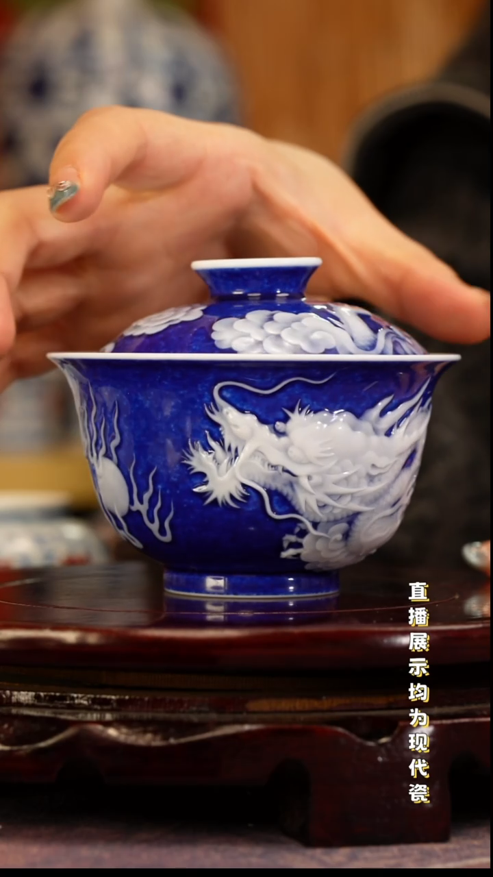 景德镇手工手绘陶瓷杯