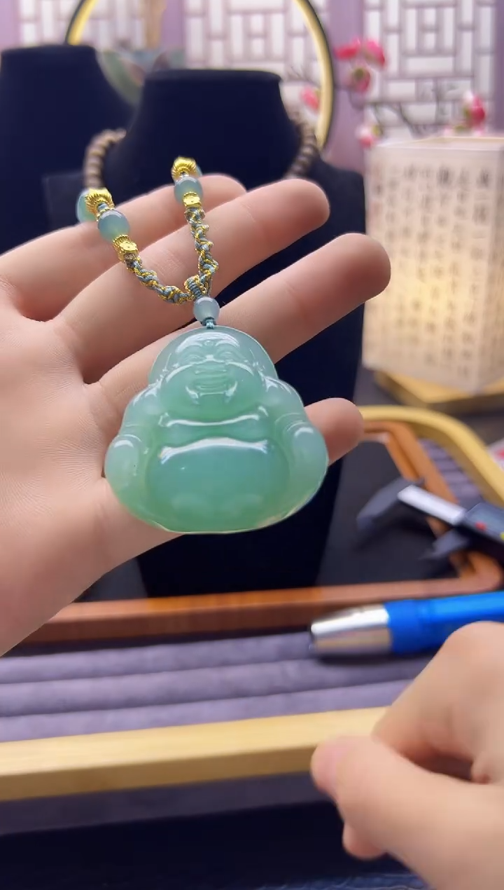 【闪购商品】翡翠颈饰14K金镶嵌X798          