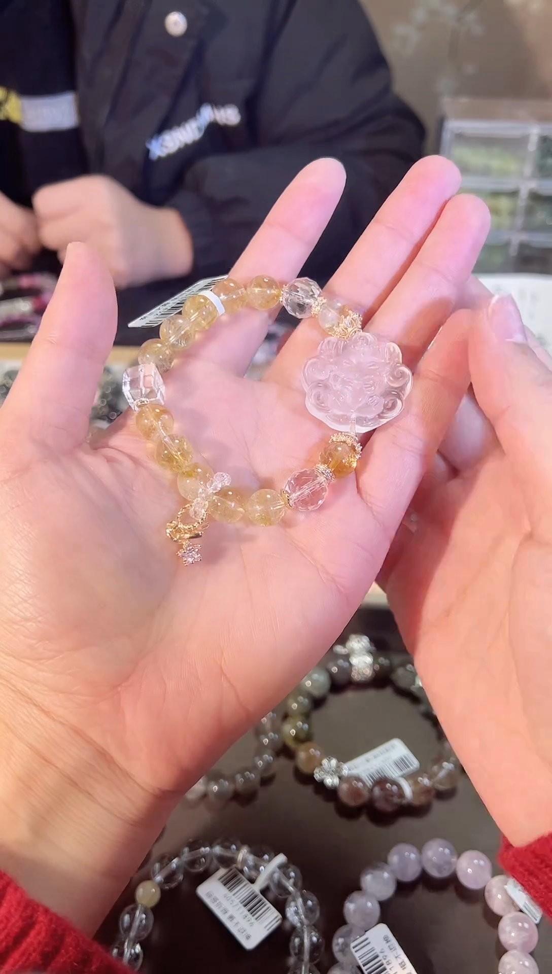 【闪购商品】水晶手链未镶嵌Q217手串