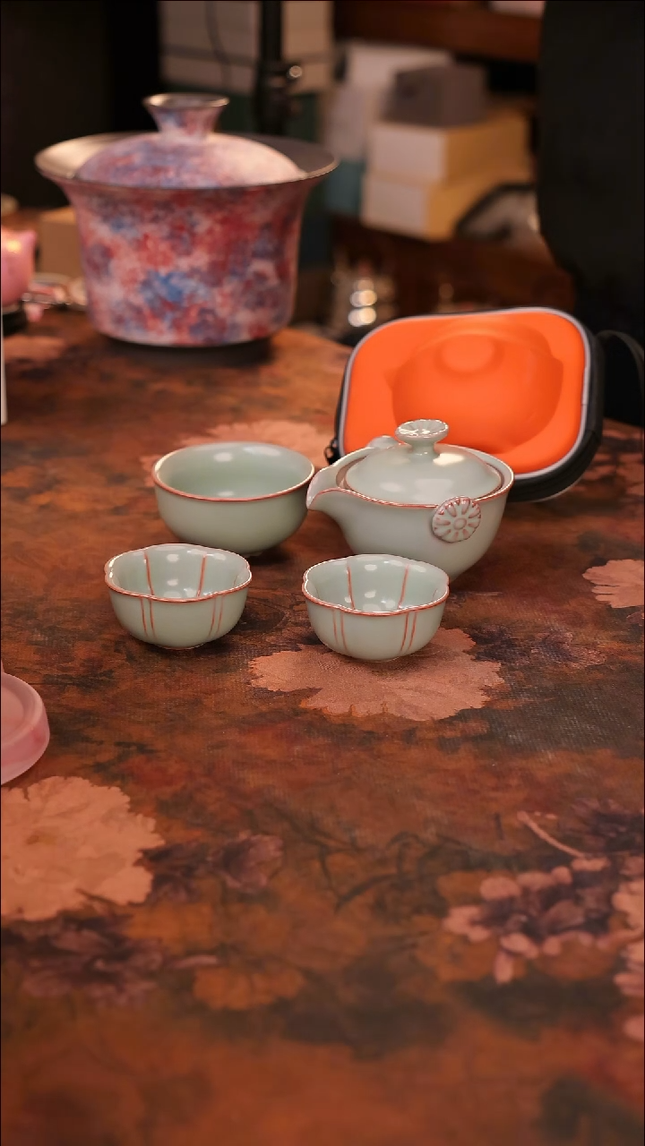 【闪购商品】陶瓷茶具（无礼盒无茶盘）@@A11822