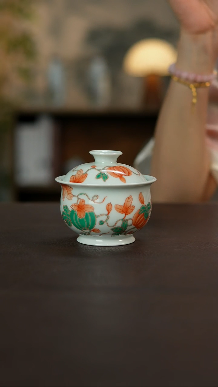 杯景德镇陶瓷杯碗柴烧多人